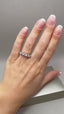 Platinum Lab-Grown Diamond 5-Stone Eternity Band | 1.96ct Round Cut Fine Jewellery