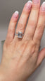 Platinum Emerald Cut Lab-Grown Diamond Ring | 4.35ct