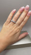 9ct White Gold Lab-Grown Diamond 7-Stone Eternity Band | 2.18ct Round Cut Fine Jewellery