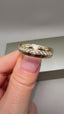9ct Yellow Gold Lab-Grown Diamond 32-Stone Round Cut Band Ring | 1.00ct Round Cut Fine Jewellery