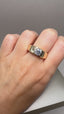 9ct Yellow Gold Lab-Grown Diamond 1-Round Cut Gents Band Ring | 1.03ct Round Cut Fine Jewellery