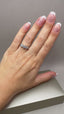 9ct White Gold Lab-Grown Diamond 3-Stone Ring | 1.00ct Round Cut Fine Jewellery