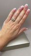 9ct Yellow Gold Lab-Grown Diamond Bubble Ring | 1.64ct Round Cut Fine Jewellery