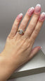 9ct Yellow Gold Lab-Grown Diamond 55-Stone Round Cut Fancy Ring | 0.55ct Round Cut Fine Jewellery