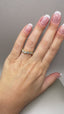 9ct Yellow Gold Lab-Grown Diamond 9-Stone Wave Ring | 0.84ct Round Cut Fine Jewellery