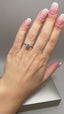 9ct White Gold Lab-Grown Diamond Solitaire Round Cut Engagement Ring | 1.01ct Round Cut Fine Jewellery