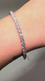 9ct White Gold Lab-Grown Diamond Classic Tennis Bracelet – 2.13ct Round Cut | Ethical & Sustainable Fine Jewellery